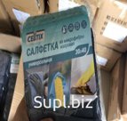 Салфетка д/уборки 30х40см,микрофибра махровая, универсальная, 220г/кв.м