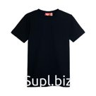 Футболка детская, чёрная, рост 110 см