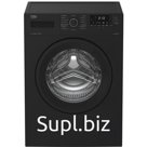 Стиральная машина Beko WSRE 6512ZAA, класс А, 1000 об/мин, 6 кг, черная