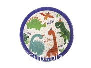 Тарелки Динозавры 22 см 10 шт