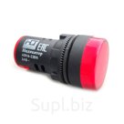 Индикатор AD16-22DS 24В AC/DC красный монтажное отверстие dia.22мм монтажное отверстие dia.22мм
