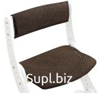Set of cushions for a chair, brown, for a growing chair made of MDF (in a set) Article: 11305