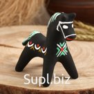 Каргопольская игрушка «Фигурка. Конь», керамика, МИКС