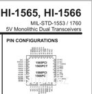 Микросхемы HI-1565\1566 и PM-DB2776