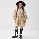 Платье детское с воротником KAFTAN, размер 34 (122-128 см)