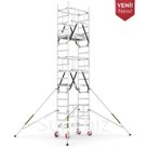 Вышка-тура алюминиевая CAGSAN  ProTUBE 60Х120, рабочая высота 6м40см(ST440_(120)