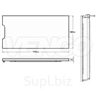 КРЫШКА ГИДРАВЛИКИ ДЛЯ SK 700-2. АРТ.140862682
