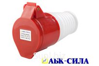 Розетка HT- 225 32А пер. 3Р+РЕ+N 380В. IP-44