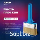 Кисть-ракля для водных красок, толщина щетины 35 мм, ширина 120 мм, АКОР Мастер
