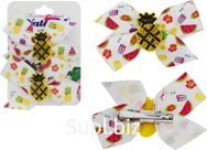 Pineapple Hair Clips - 2 pcs. Item No.: HF3003026758