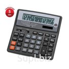Калькулятор настольный Citizen SDC-660II, 16 разр., двойное питание, 156*159*32мм, серый