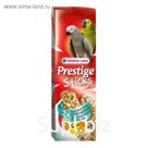 Палочки VERSELE-LAGA Prestige для крупных попугаев, экзот. фрукты, 2х70 г.