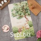 Полотенце кухонное Этель «Ёжик с зайчиком» 40×70 см, 100% хлопок, 190 г/м²