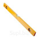 Уровень алюминиевый "Yellow", коробчатый корпус, 3 акриловых глазка, линейка, 600мм, (шт.) Артикул: 17-0-006